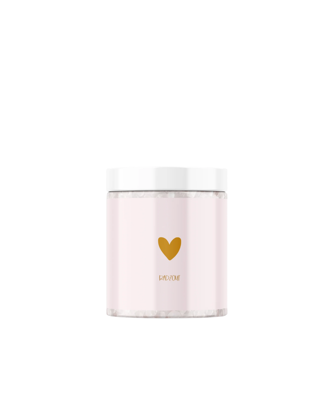 Badzout Cadeau voor haar - Roze Hartje - Stationery &amp; Gift 