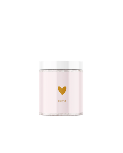 Badzout Cadeau voor haar - Roze Hartje - Stationery &amp; Gift 