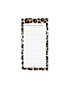 Boodschappenlijstje Leopard - Boodschappenbriefje Luipaard - Stationery & Gift 