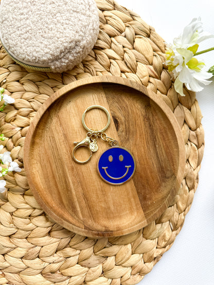 Keychain | Blue Smile