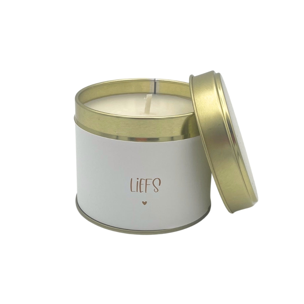 Geurkaars in blik | Liefs