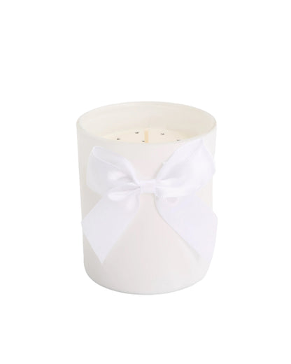 Geurkaars strik wit - kaars strikje - Stationery &amp; Gift