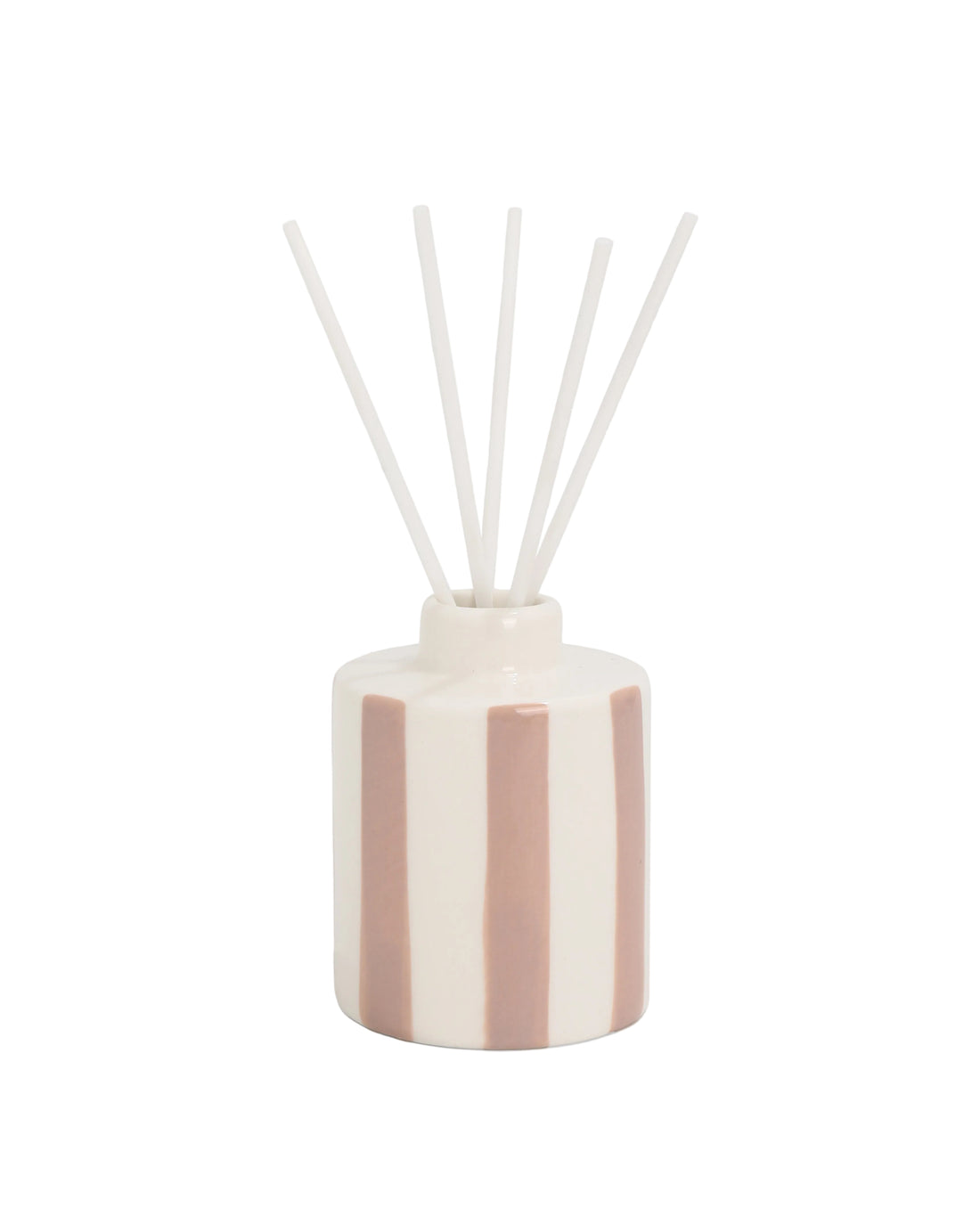 Geurstokjes Beige Keramiek - Streep - Luchtverfrisser - Stationery &amp; Gift 
