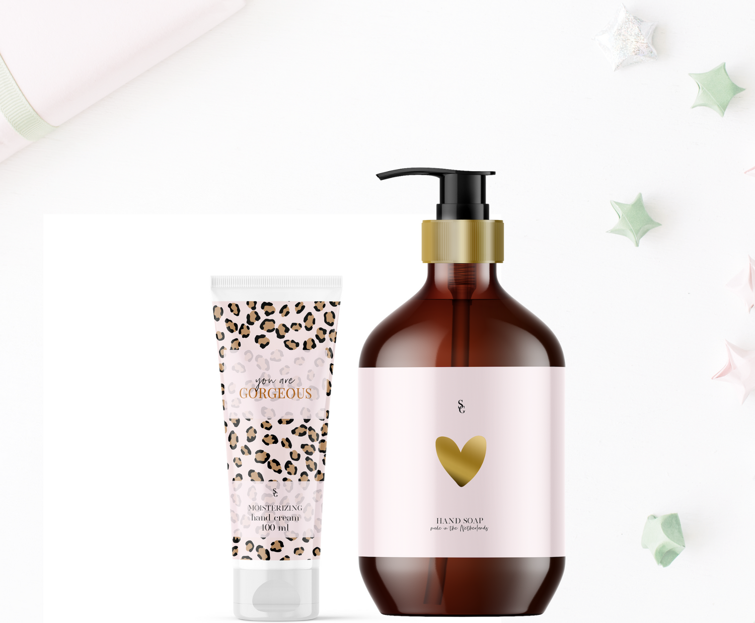 Giftset | Handzeep &amp; Handlotion | Spicy Pink