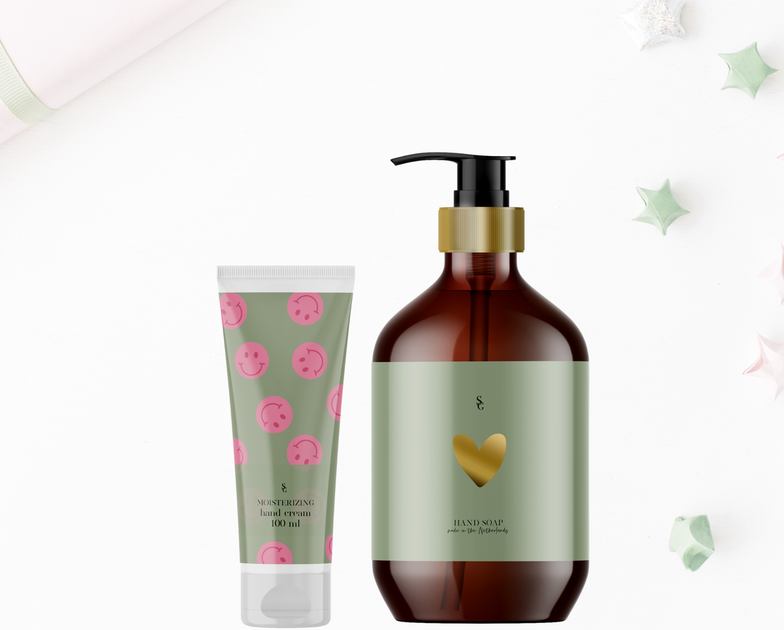Gift set | Hand Soap &amp;amp; Hand Lotion | HAPPY Vibes