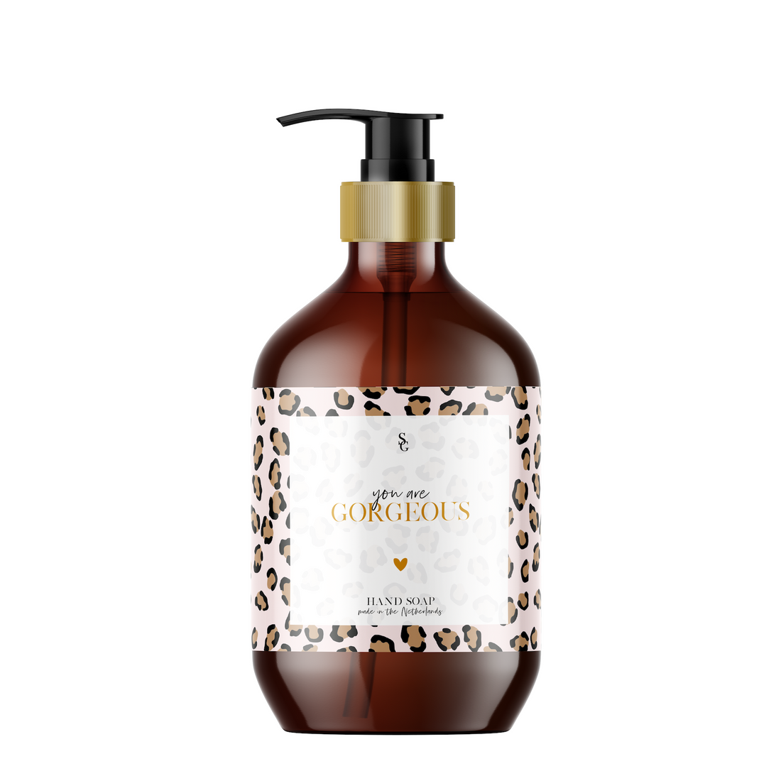 Hand soap | You are gorgeous | Pink Leopard