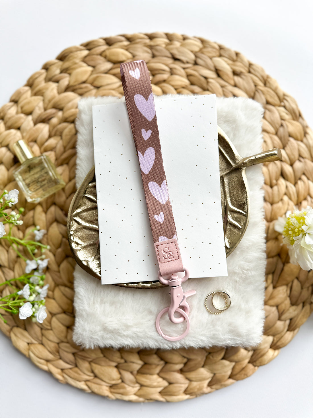 Keycord | Brown Hearts