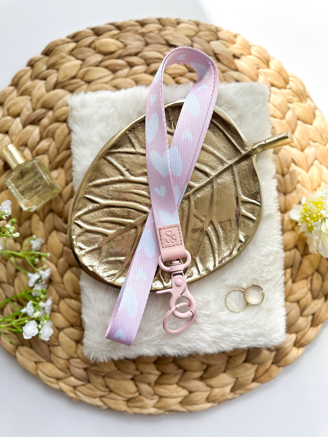 Lanyard | Pink Hearts
