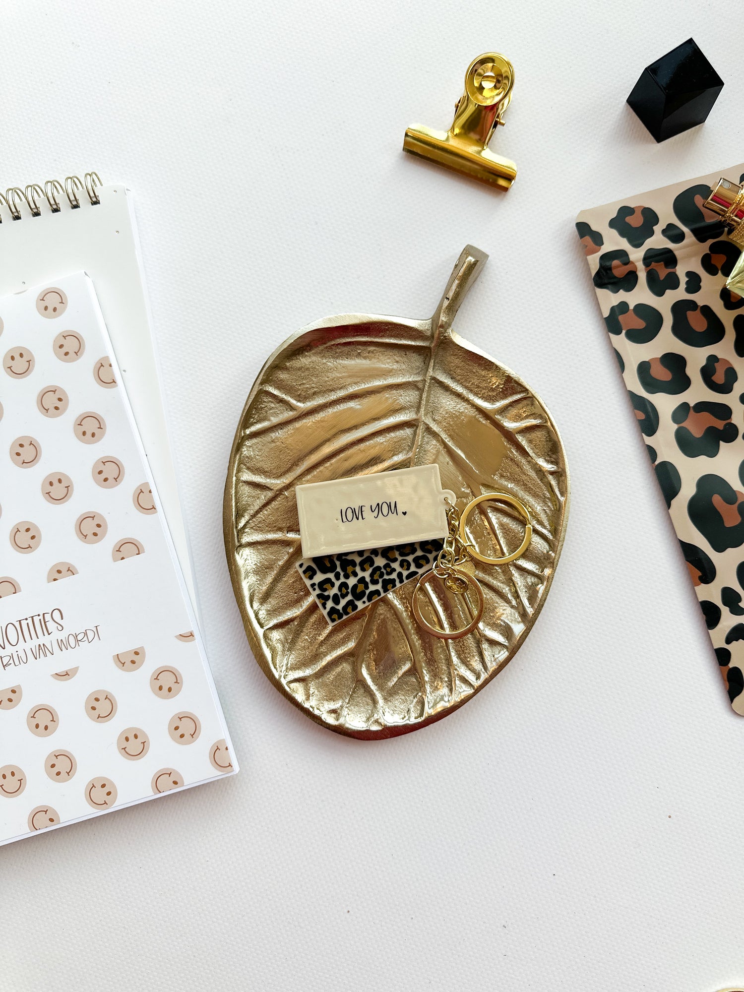 Sleutelhanger Leopard | Love you!