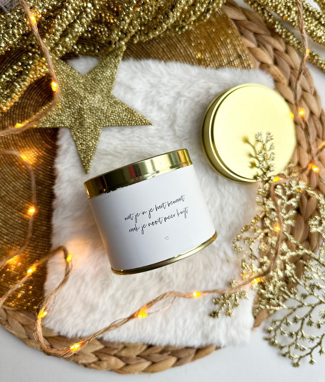 Scented candle | You will never lose what you keep in your heart