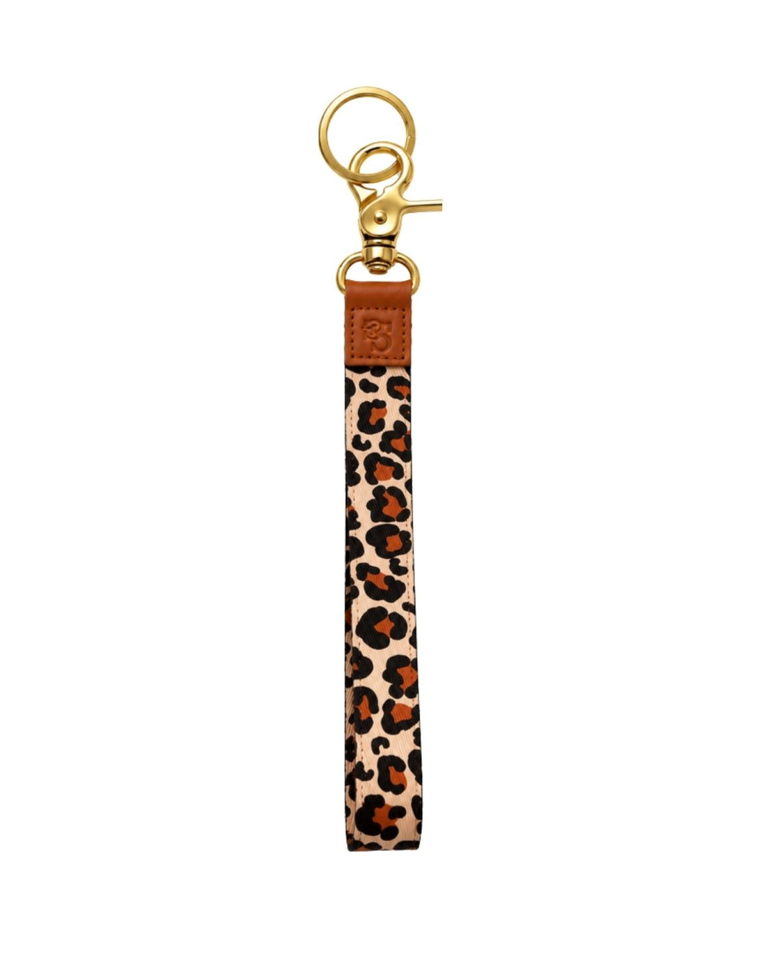 Keycord Leopard luipaard sleutelhanger - Stationery &amp; Gift 