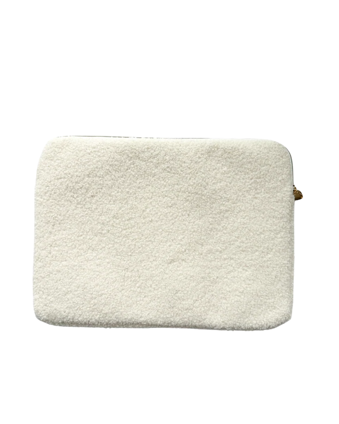 Laptop hoes Teddy off white creme vanille - stationery &amp; Gift 