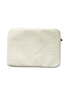 Laptop hoes Teddy off white creme vanille - stationery & Gift 