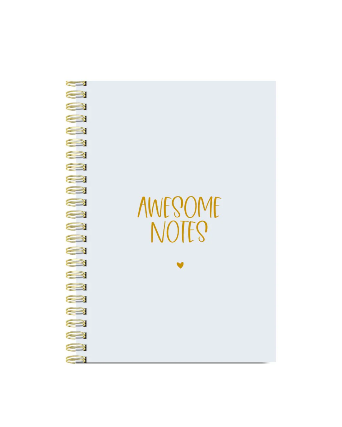 Notitieboek IJs Blauw - Awesome Notes - Notitie boek - Ringband - Stationery &amp; Gift