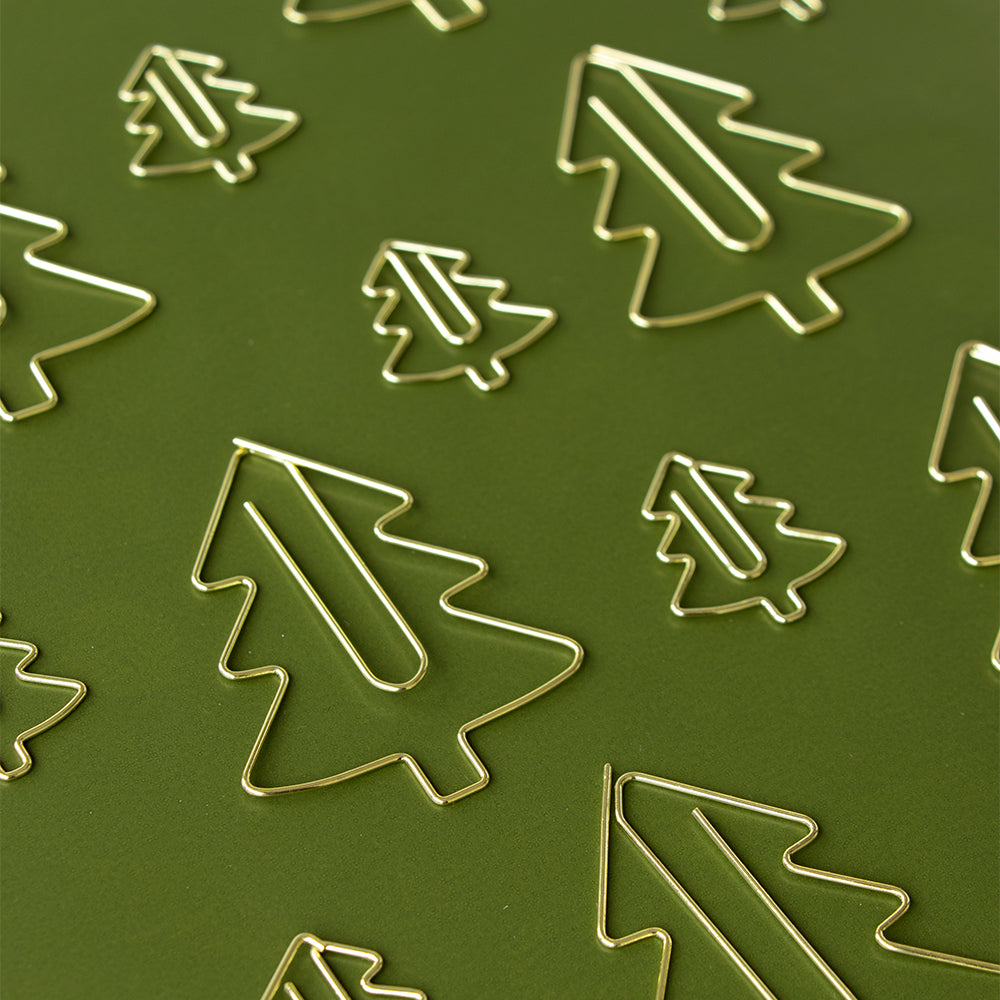 Paper clip | Christmas tree Small | per 5 pieces