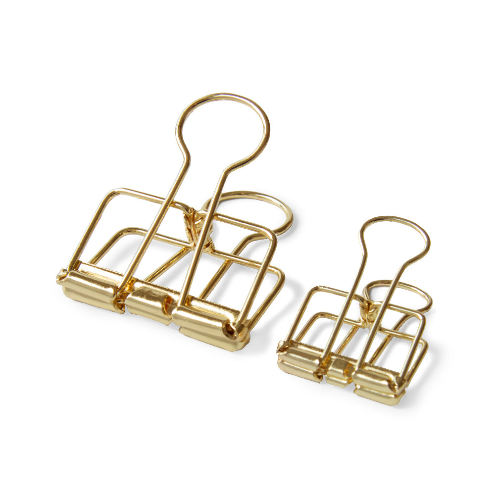 Binder Clip | Gold | Small