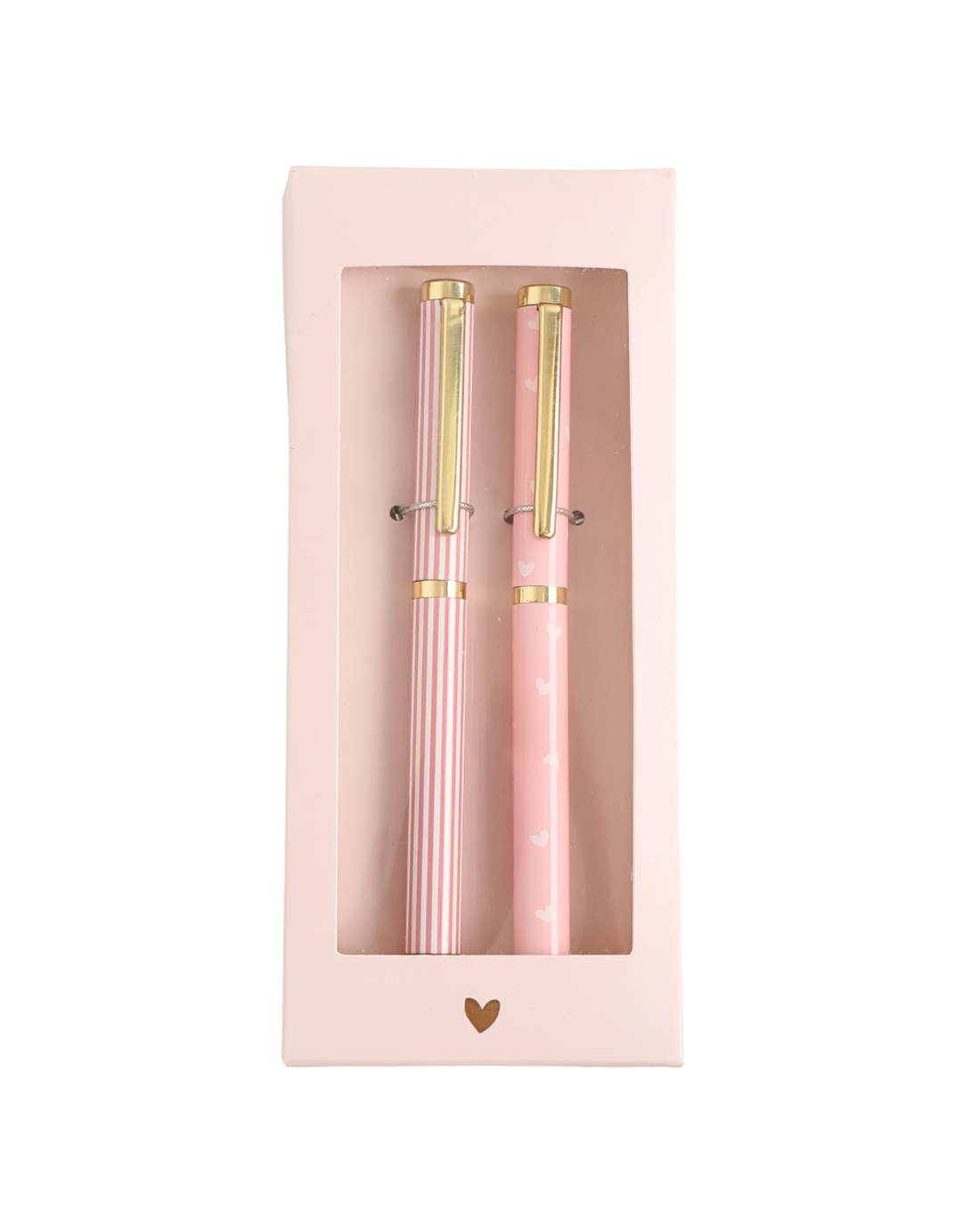 Pennenset_Pink_Stripe_Hearts_-_Roze_Streep_-_Roze_Hartjes_-_Stationery_Gift