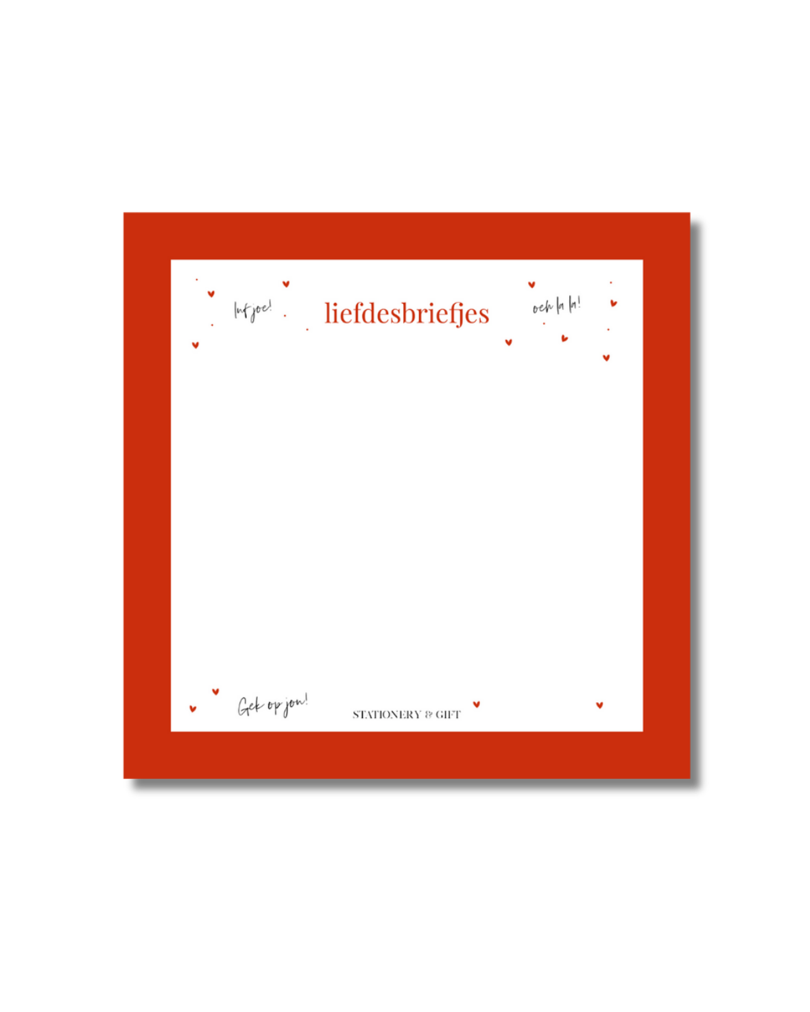 Notitieblok | Liefdesbriefjes