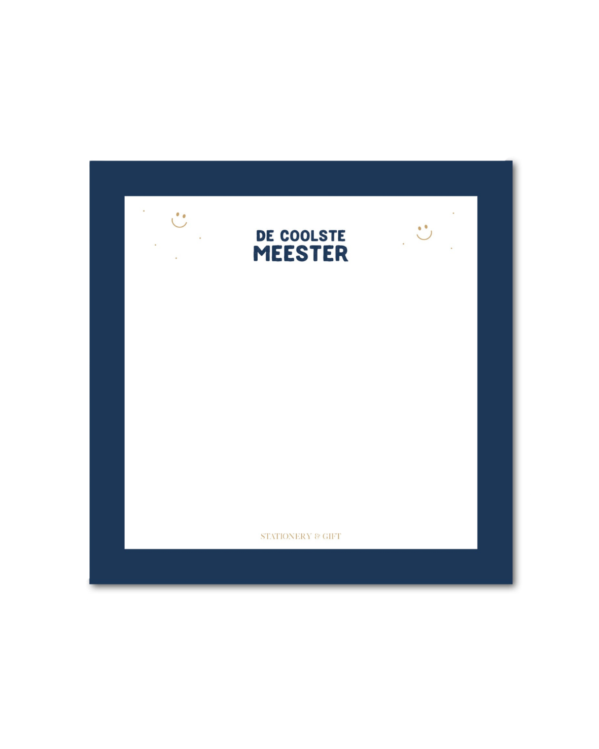 Notitieblok | Coolste meester
