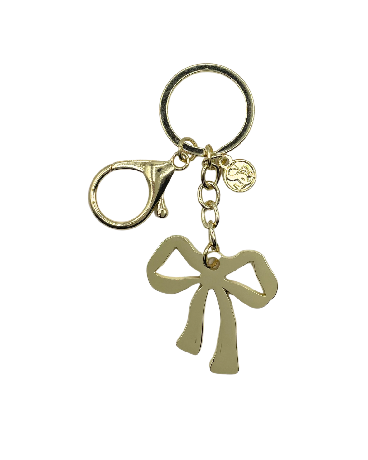 Sleutelhanger strik goud - Stationery &amp; Gift