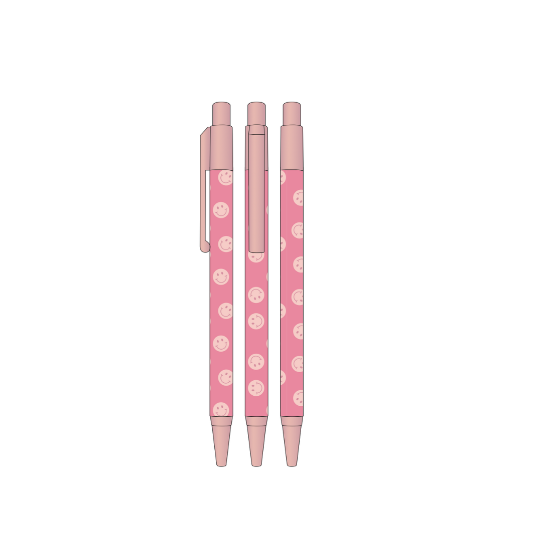Pen | Pink Smiley