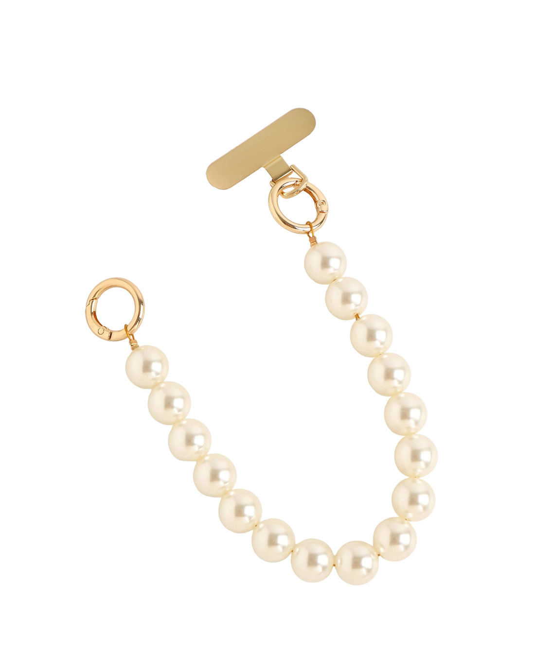 Telefoonkoord parel ketting - Sleutelhanger parels - Stationery &amp; Gift 