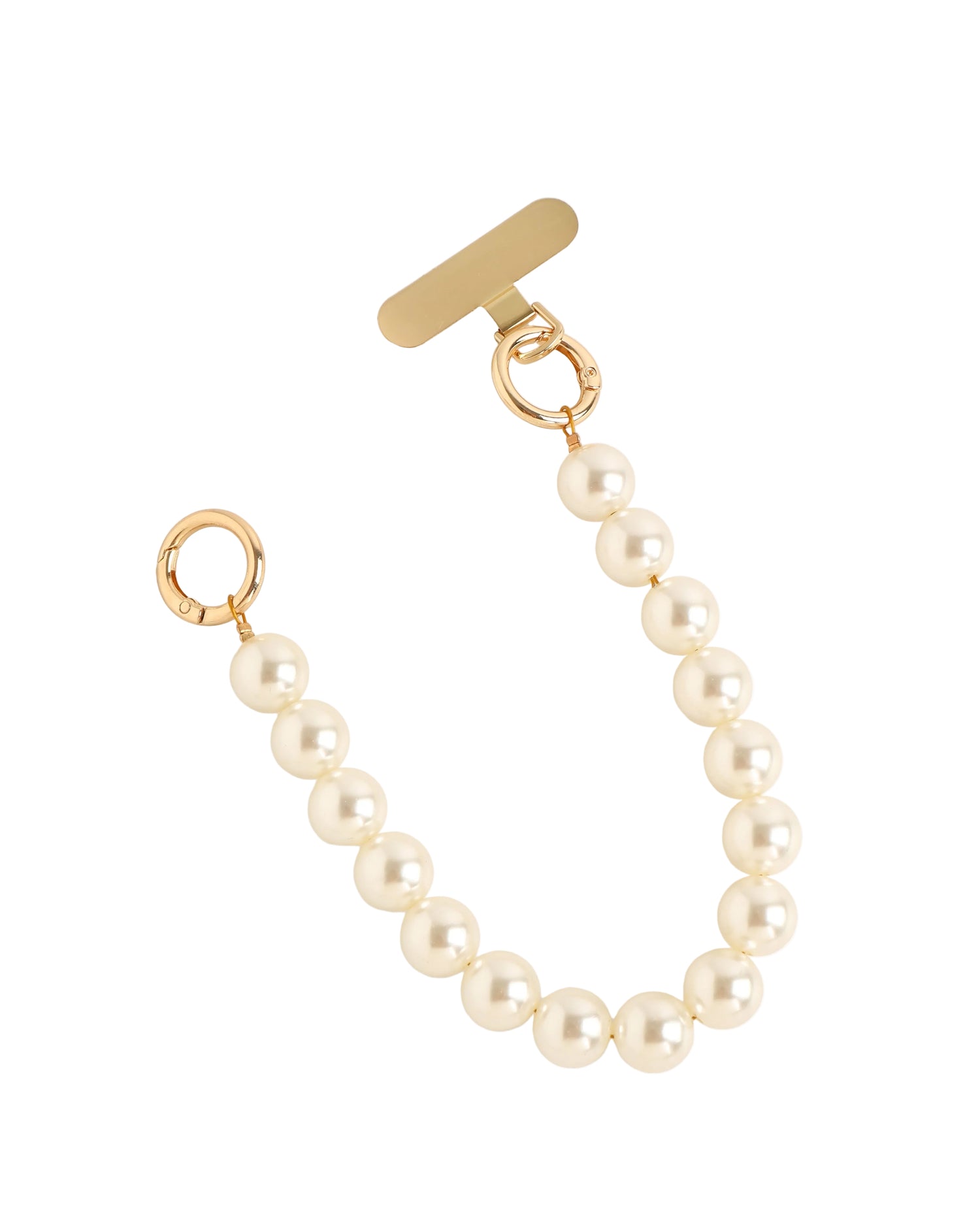 Telefoonkoord parel ketting - Sleutelhanger parels - Stationery &amp; Gift 