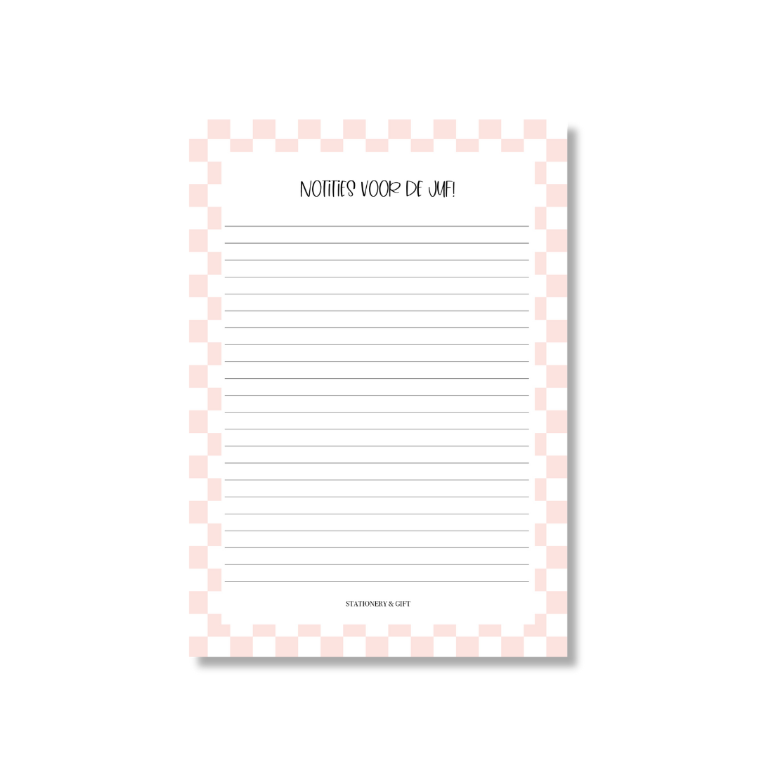 Notepad | Notes for the teacher!