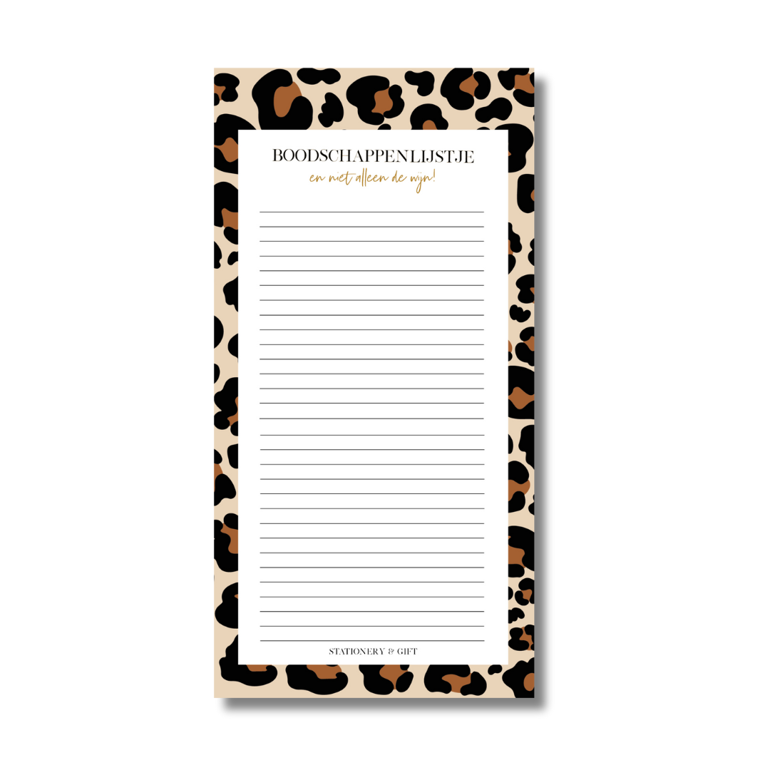 Notepad | Shopping list DOTS