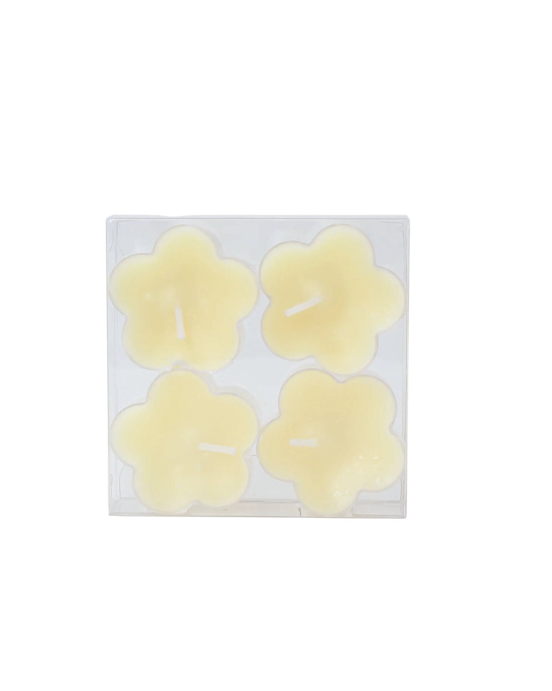 Waxinelichtjes Bloem Geel - Waxinebloemetjes butteryellow - Stationery &amp; Gift