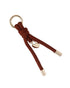 bagcharm bruin hartje goud sleutelhanger stationery & gitt