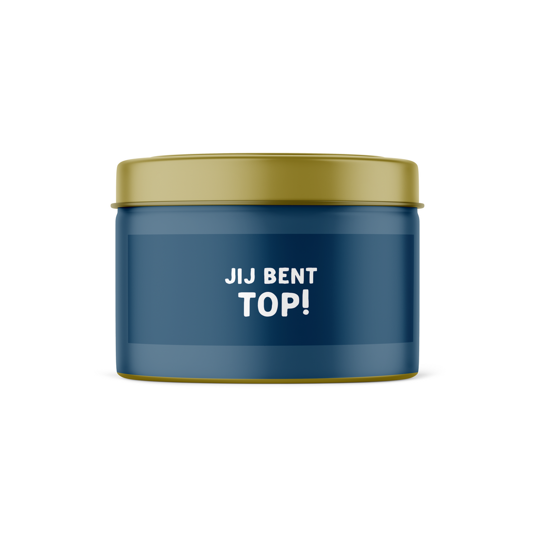Scented candle in a tin | Blue Collection | You are GREAT!