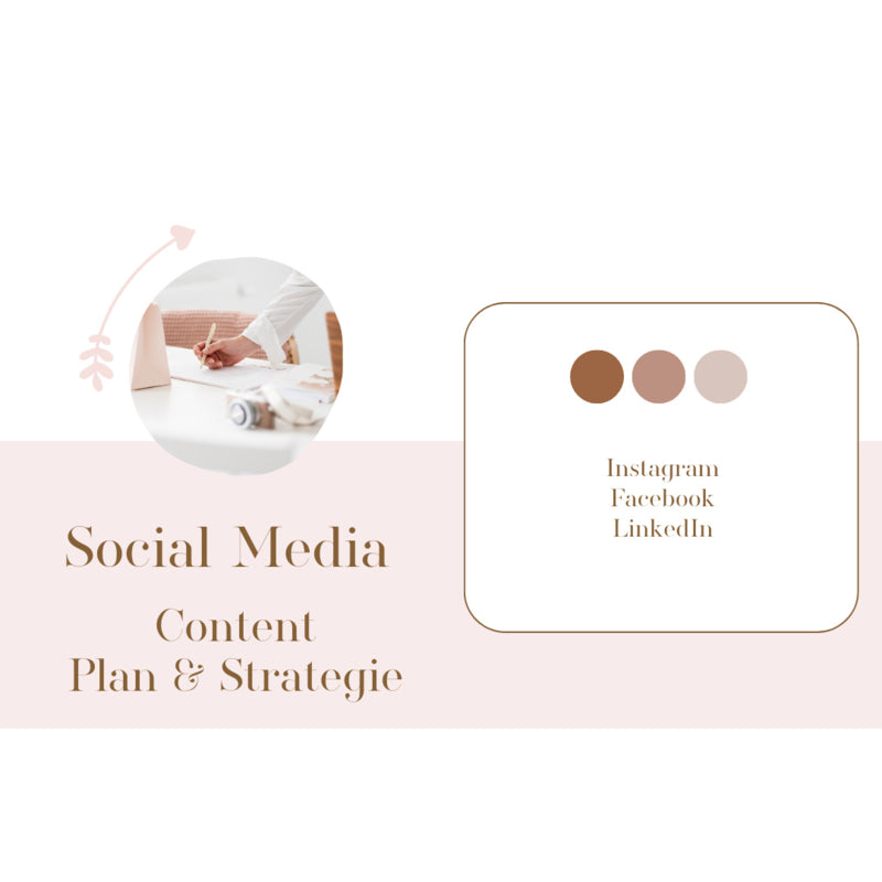 Social Media Content Plan &amp; Strategie
