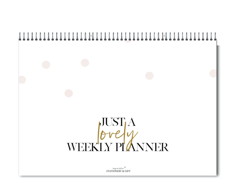 a Lovely Week | Weekplanner