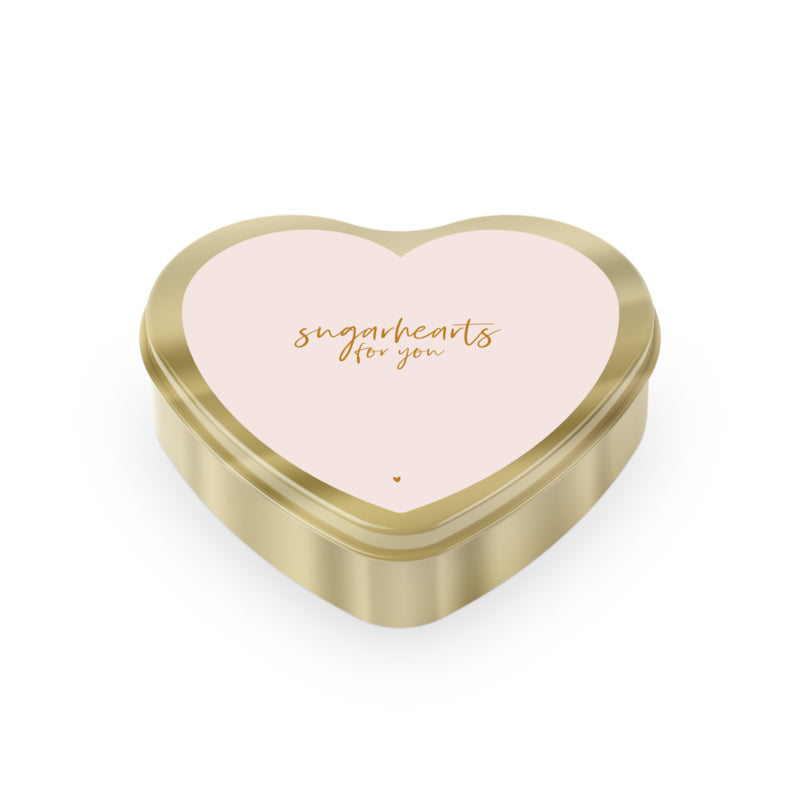 Gouden Hart | Sugarhearts for you! | Pink