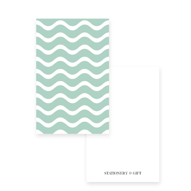 Mini card | Minty Waves