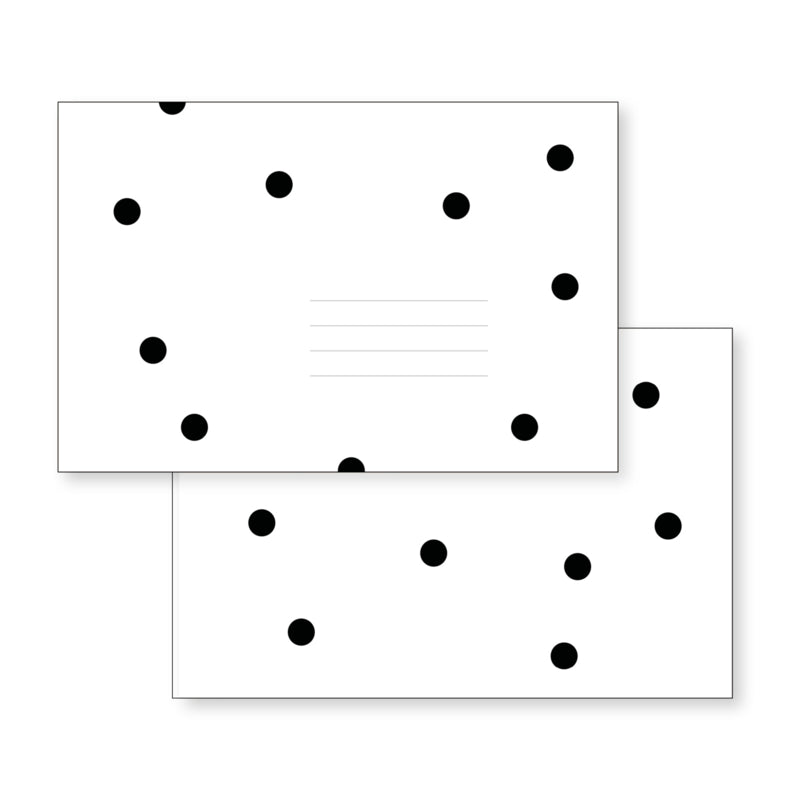 Envelop | Black Dots | 10 stuks