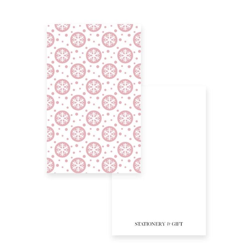 Mini card | Snowy Sweet Pink