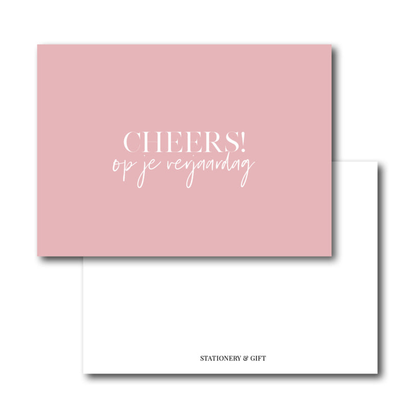 Mini Card | Cheers on your birthday!