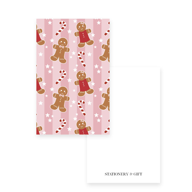 Minikaart | Gingerbread Pink