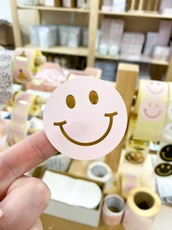 Stickers | Per 10 stuks | Smile Goud