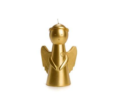 Candle | Christmas Angel GOLD | 7 x 16 cm